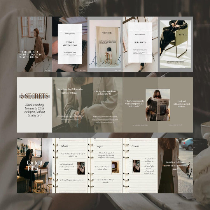 Seamless Instagram Carousel Template